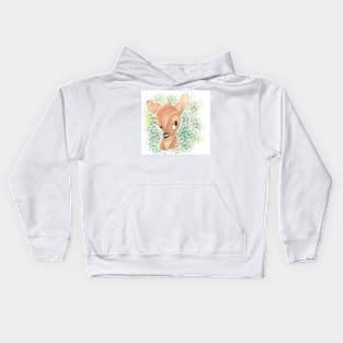 Adorable Bambi Cute Baby Animal Kids Hoodie